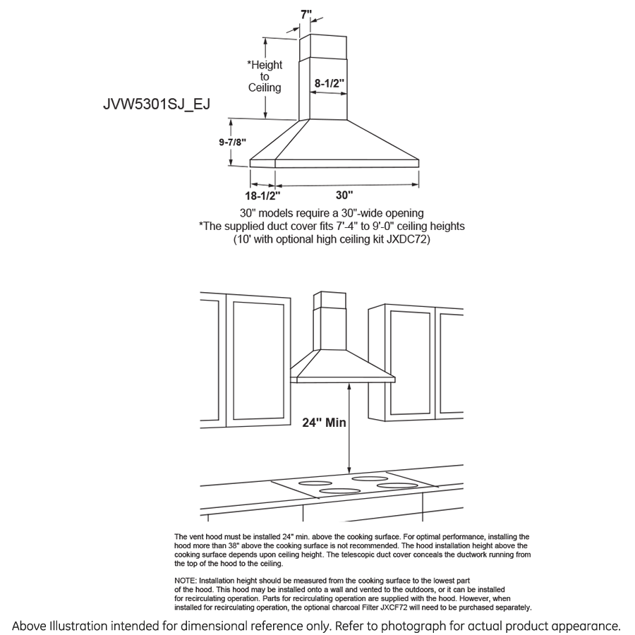 Ge Vent Hood Installation Instructions