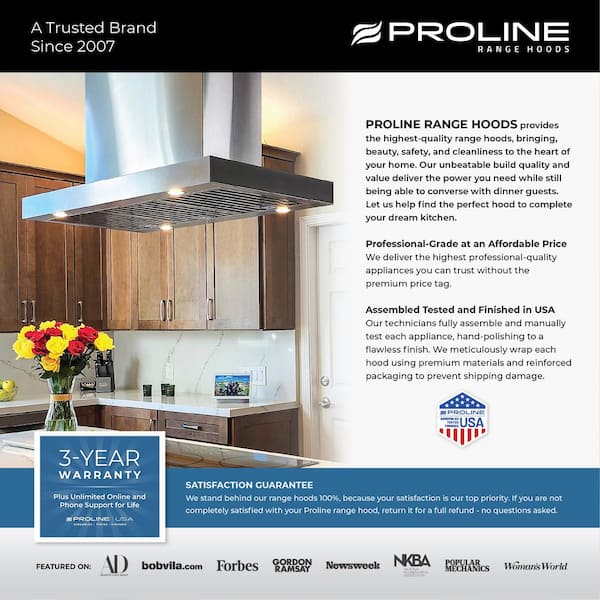 Proline Range Hood Installation