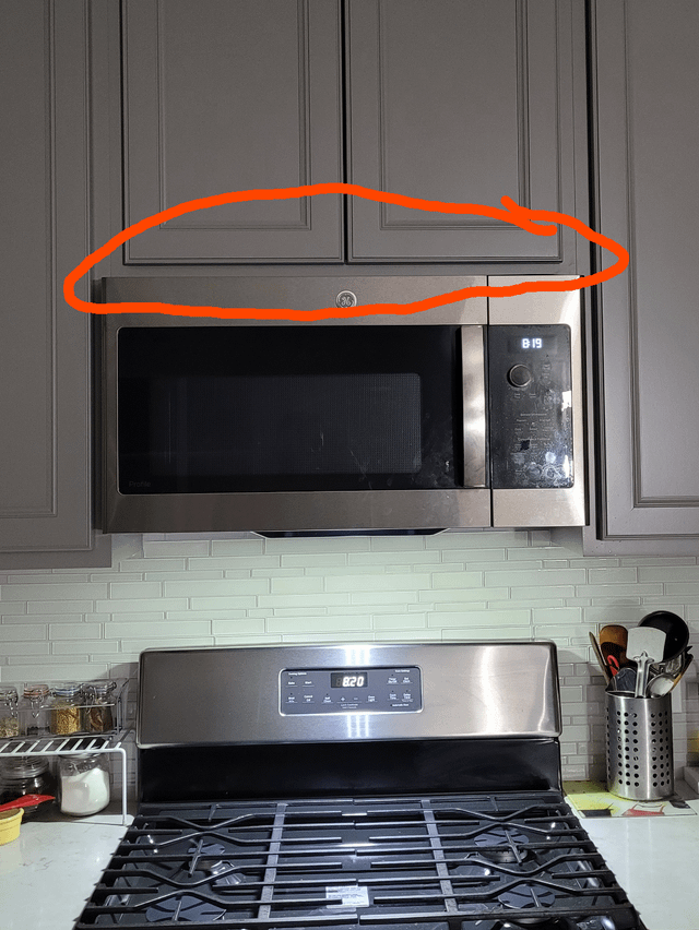 Range Hood Blowing Out Air