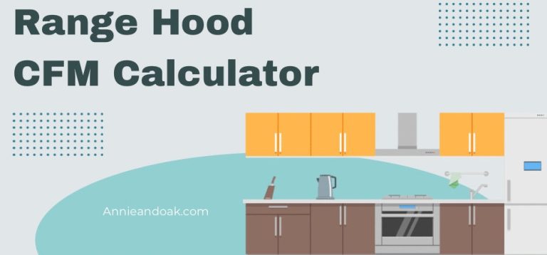 Range Hood Cfm Calculator