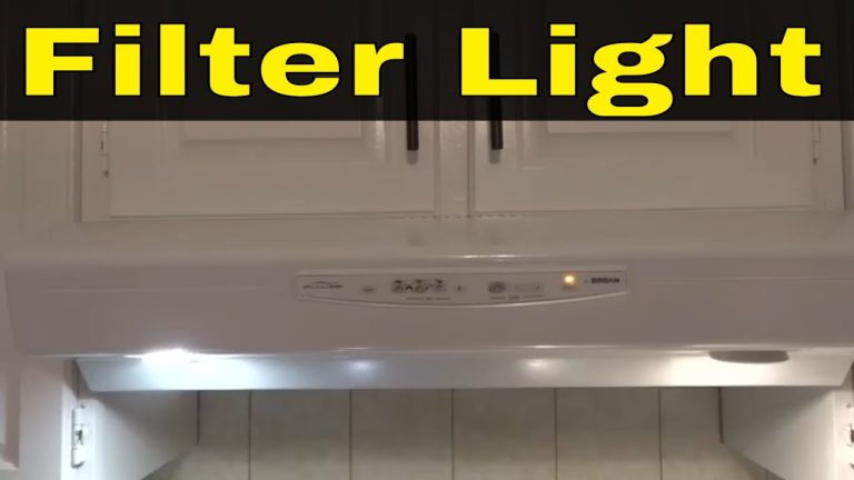 Range Hood Lights Flashing