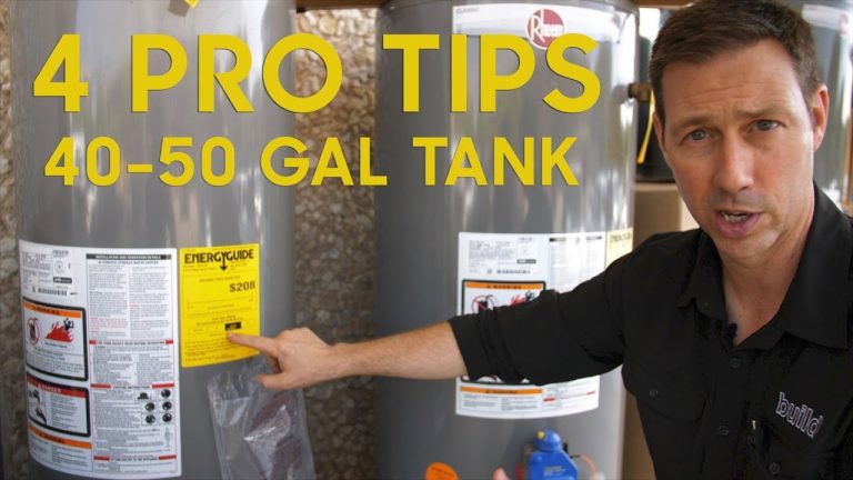 Which is Better 40 Or 50 Gallon Water Heater